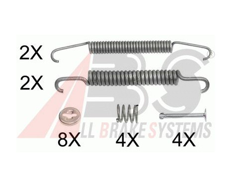 Accessory Kit, brake shoes, Image 2