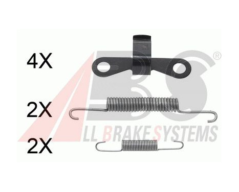 Accessory Kit, brake shoes, Image 2