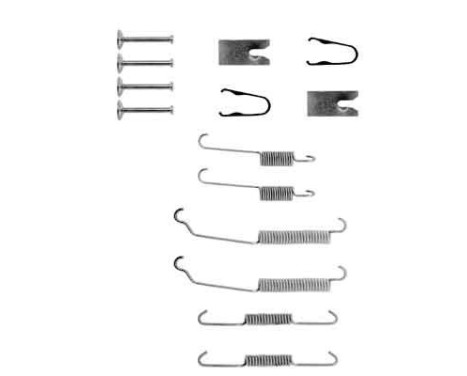 Accessory Kit, brake shoes