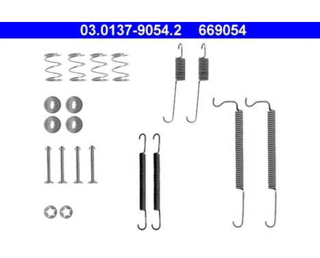 Accessory Kit, brake shoes