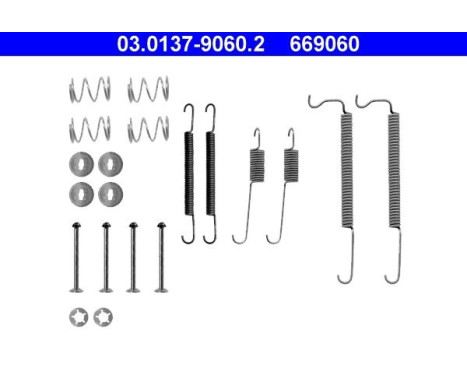 Accessory Kit, brake shoes