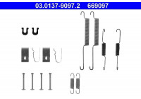 Accessory Kit, brake shoes