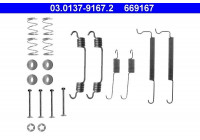 Accessory Kit, brake shoes