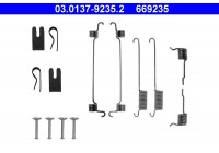 Accessory Kit, brake shoes