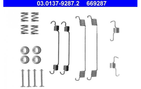 Accessory Kit, brake shoes