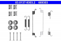 Accessory Kit, brake shoes