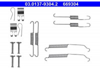 Accessory Kit, brake shoes