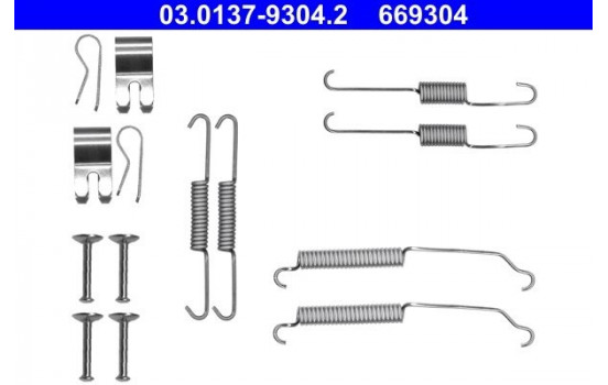 Accessory Kit, brake shoes
