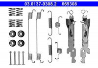 Accessory Kit, brake shoes