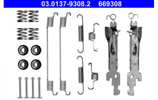 Accessory Kit, brake shoes