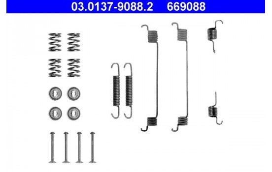 Accessory Kit, brake shoes