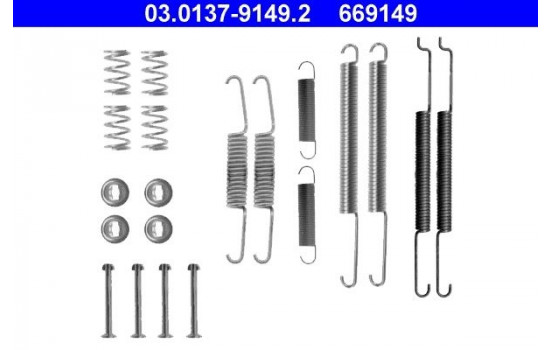 Accessory Kit, brake shoes