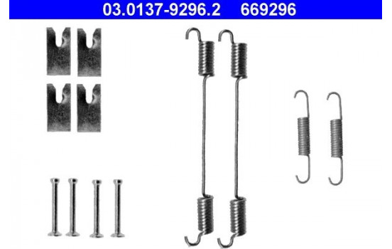 Accessory Kit, brake shoes