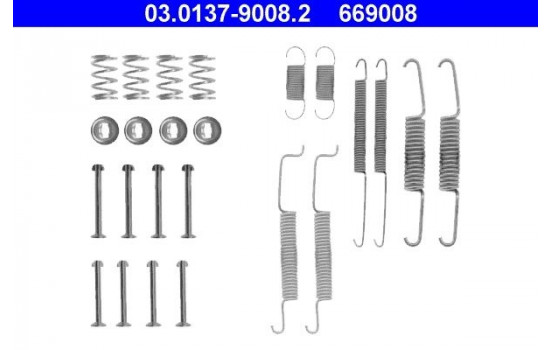 Accessory Kit, brake shoes