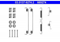 Accessory Kit, brake shoes