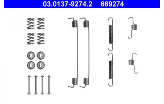 Accessory Kit, brake shoes