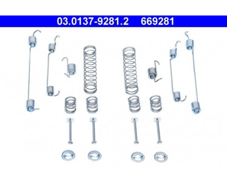 Accessory Kit, brake shoes, Image 2