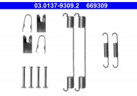 Accessory Kit, brake shoes