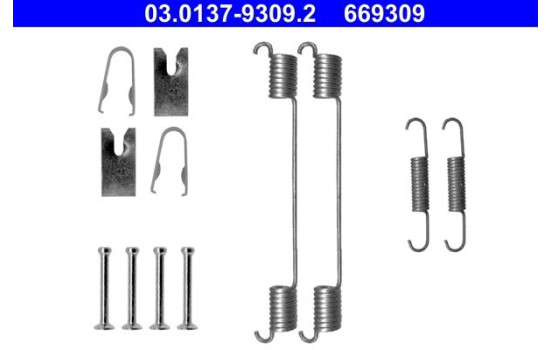 Accessory Kit, brake shoes