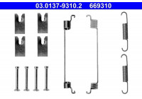 Accessory Kit, brake shoes