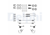 Accessory Kit, brake shoes
