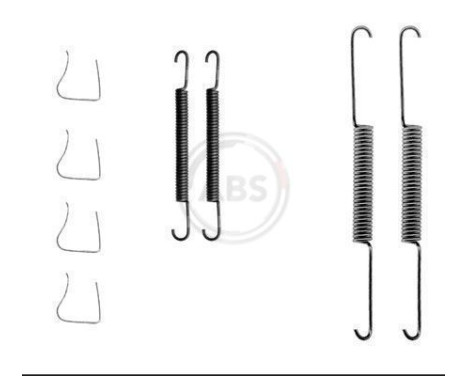Accessory Kit, brake shoes, Image 3