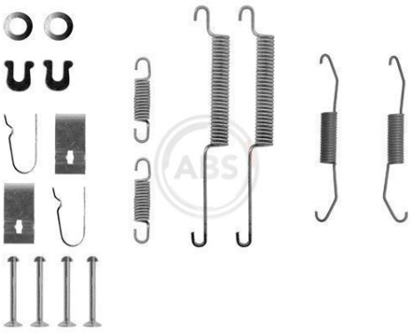 Accessory Kit, brake shoes, Image 3