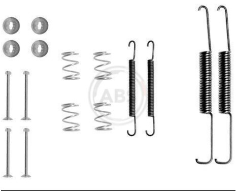 Accessory Kit, brake shoes, Image 3