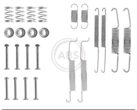 Accessory Kit, brake shoes, Image 3