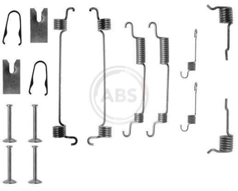 Accessory Kit, brake shoes, Image 3