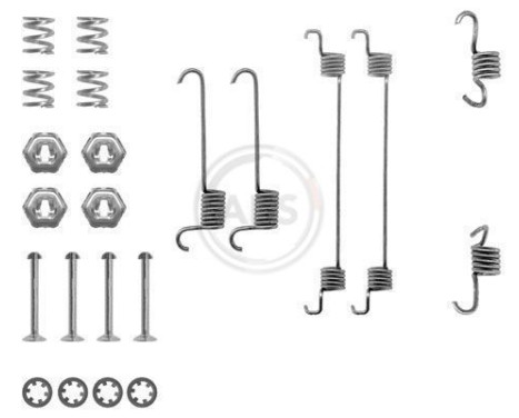 Accessory Kit, brake shoes, Image 3