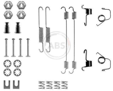 Accessory Kit, brake shoes, Image 3