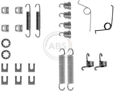 Accessory Kit, brake shoes, Image 3