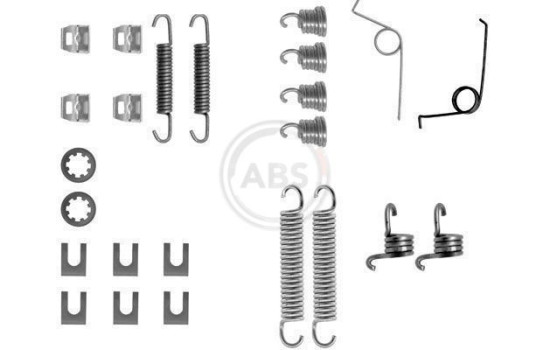 Accessory Kit, brake shoes, Image 3