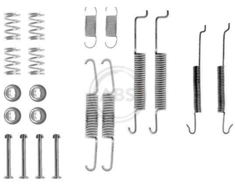 Accessory Kit, brake shoes, Image 3