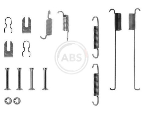 Accessory Kit, brake shoes, Image 3