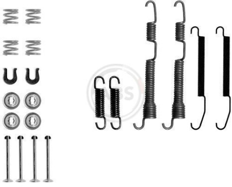 Accessory Kit, brake shoes, Image 3