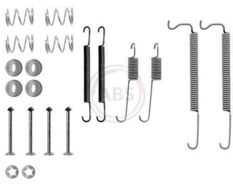 Accessory Kit, brake shoes, Image 3