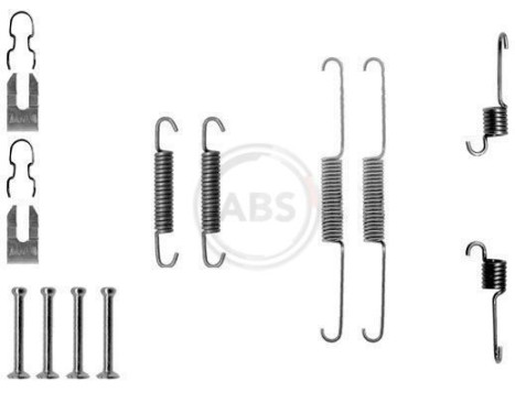 Accessory Kit, brake shoes, Image 3