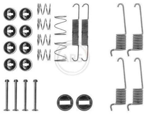 Accessory Kit, brake shoes, Image 3