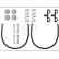 Accessory Kit, brake shoes, Thumbnail 3