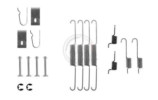 Accessory Kit, brake shoes, Image 3