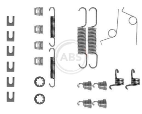 Accessory Kit, brake shoes, Image 3