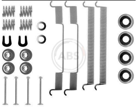 Accessory Kit, brake shoes, Image 3