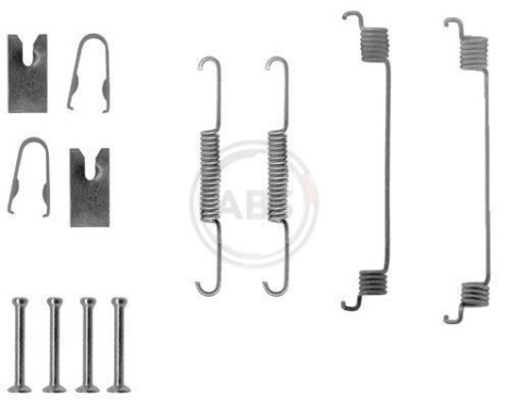 Accessory Kit, brake shoes, Image 3