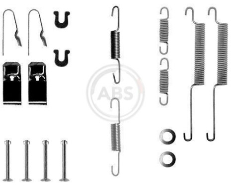 Accessory Kit, brake shoes, Image 3