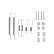 Accessory Kit, brake shoes