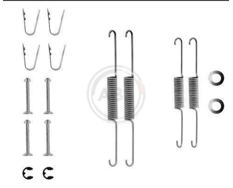 Accessory Kit, brake shoes, Image 3