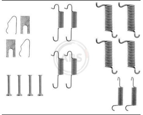 Accessory Kit, brake shoes, Image 3