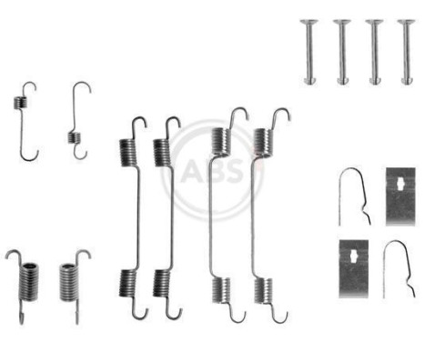 Accessory Kit, brake shoes, Image 3